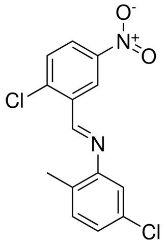 5-CHLORO-N-(2-CHLORO-5-NITROBENZYLIDENE)-2-METHYLANILINE