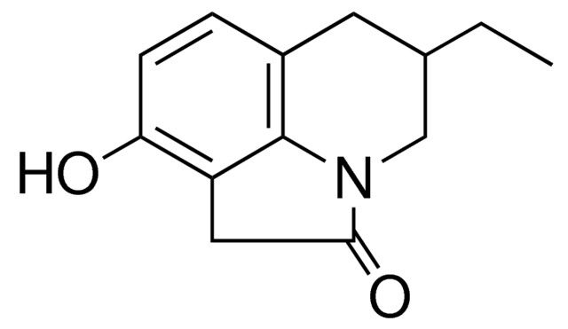 5-ETHYL-9-HYDROXY-5,6-DIHYDRO-1H,4H-PYRROLO(3,2,1-IJ)QUINOLIN-2-ONE