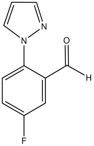 5-Fluoro-2-(1H-pyrazol-1-yl)benzaldehyde