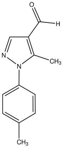 5-Methyl-1-<i>p</i>-tolyl-1<i>H</i>-pyrazole-4-carbaldehyde