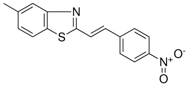 5-METHYL-2-(2-(4-NITRO-PHENYL)-VINYL)-BENZOTHIAZOLE