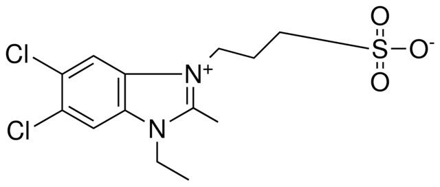 5,6-DICHLORO-1-ETHYL-2-METHYL-3-(3-SULFOPROPYL)BENZIMAZOLIUM OH, INNER SALT