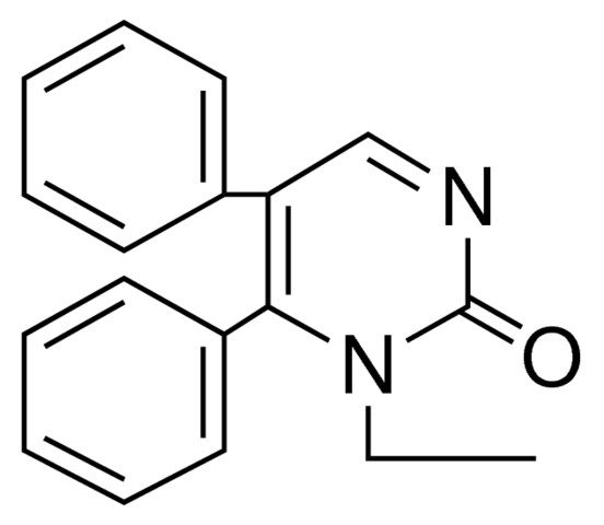 5,6-DIPHENYL-1-ETHYL-2(1H)-PYRIMIDINONE