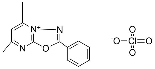 5,7-DIMETHYL-2-PHENYL-(1,3,4)OXADIAZOLO(3,2-A)PYRIMIDIN-4-YLIUM, PERCHLORATE