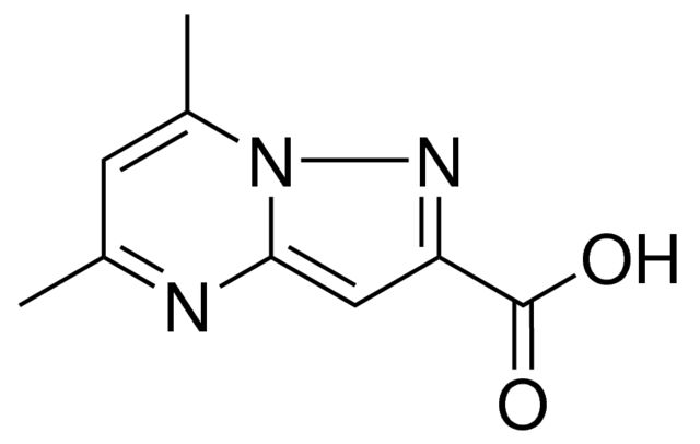 5,7-DIMETHYL-PYRAZOLO(1,5-A)PYRIMIDINE-2-CARBOXYLIC ACID