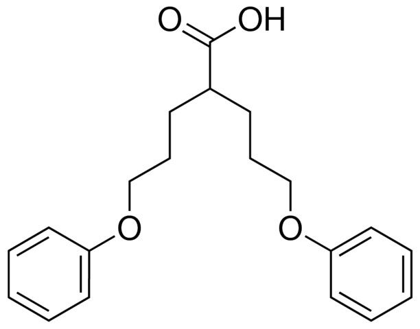 5-phenoxy-2-(3-phenoxypropyl)pentanoic acid