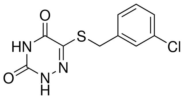 6-((3-CHLOROBENZYL)THIO)-1,2,4-TRIAZINE-3,5(2H,4H)-DIONE