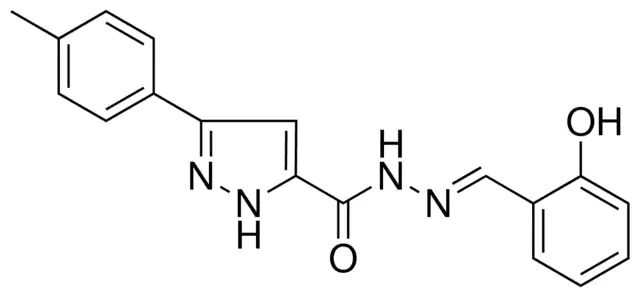 5-P-TOLYL-2H-PYRAZOLE-3-CARBOXYLIC ACID (2-HYDROXY-BENZYLIDENE)-HYDRAZIDE