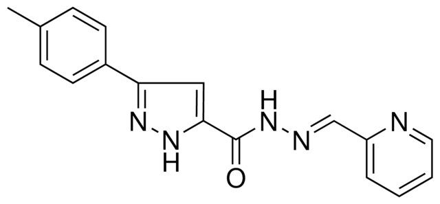 5-P-TOLYL-2H-PYRAZOLE-3-CARBOXYLIC ACID PYRIDIN-2-YLMETHYLENE-HYDRAZIDE