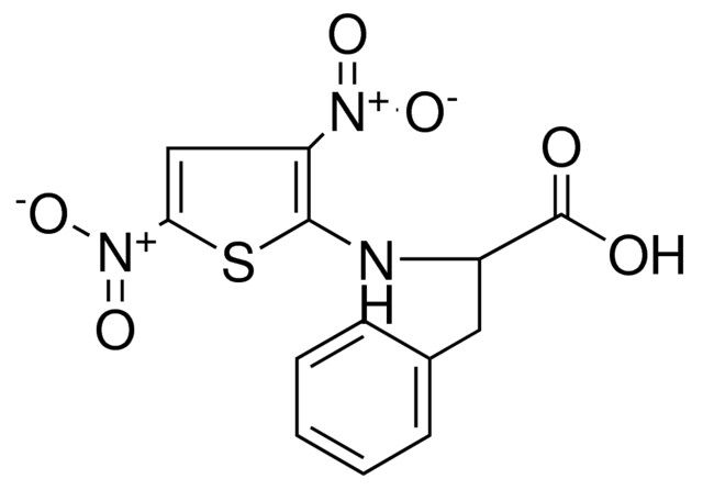 2-(3,5-DINITRO-THIOPHEN-2-YLAMINO)-3-PHENYL-PROPIONIC ACID