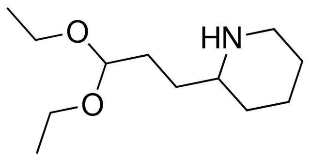 2-(3,3-diethoxypropyl)piperidine