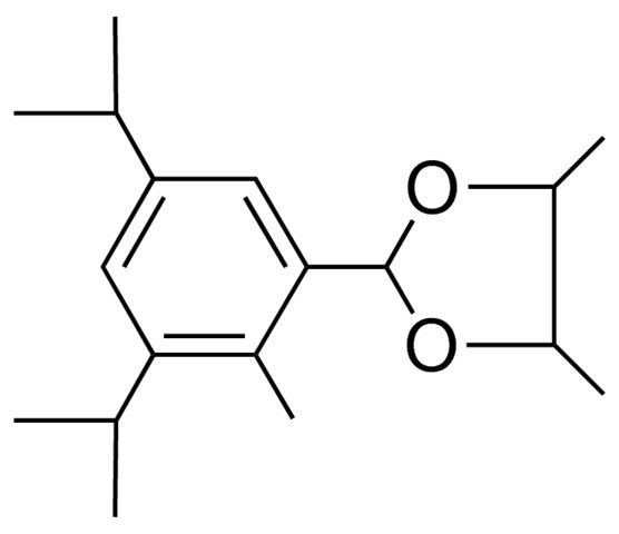 2-(3,5-DIISOPROPYL-2-METHYL-PHENYL)-4,5-DIMETHYL-(1,3)DIOXOLANE