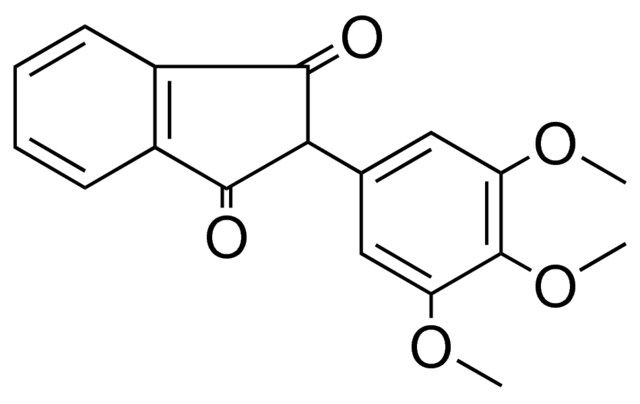 2-(3,4,5-TRIMETHOXYPHENYL)-1,3-INDANDIONE