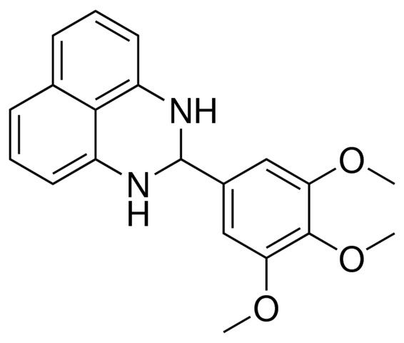 2-(3,4,5-TRIMETHOXY-PHENYL)-2,3-DIHYDRO-1H-PERIMIDINE