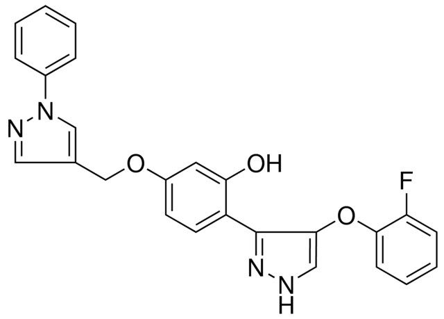 2-(4-(2-FLUOROPHENOXY)-1H-PYRAZOL-3-YL)-5-((1-PH-1H-PYRAZOL-4-YL)METHOXY)PHENOL