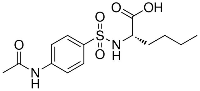 2-(4-ACETYLAMINO-BENZENESULFONYLAMINO)-HEXANOIC ACID