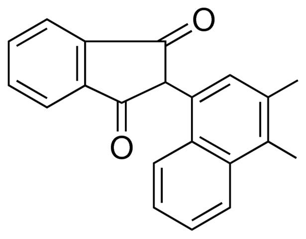 2-(3,4-DIMETHYL-NAPHTHALEN-1-YL)-INDAN-1,3-DIONE