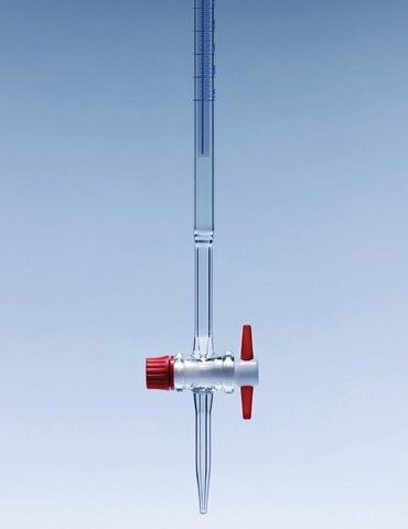 Pyrex<sup>®</sup> Burettes, Schellbach, class AS with PTFE key
