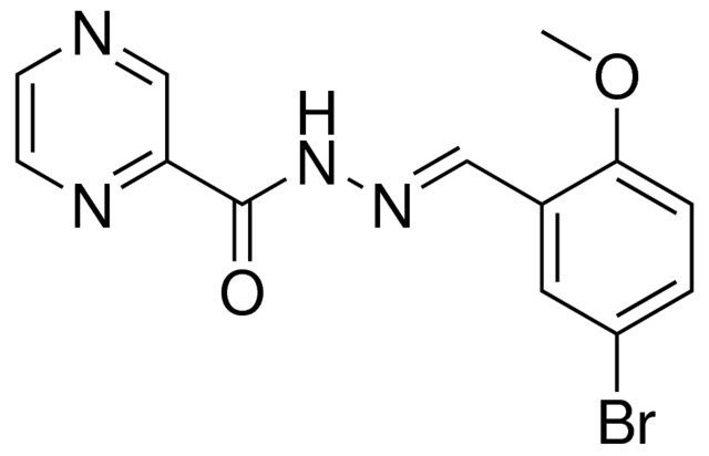 PYRAZINE-2-CARBOXYLIC ACID (5-BROMO-2-METHOXY-BENZYLIDENE)-HYDRAZIDE