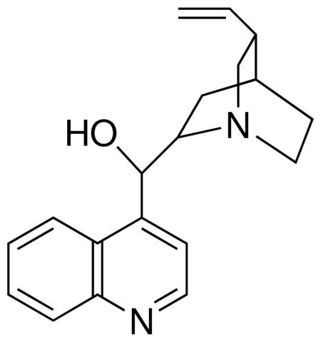 QUINOLIN-4-YL-(5-VINYL-1-AZA-BICYCLO(2.2.2)OCT-2-YL)-METHANOL