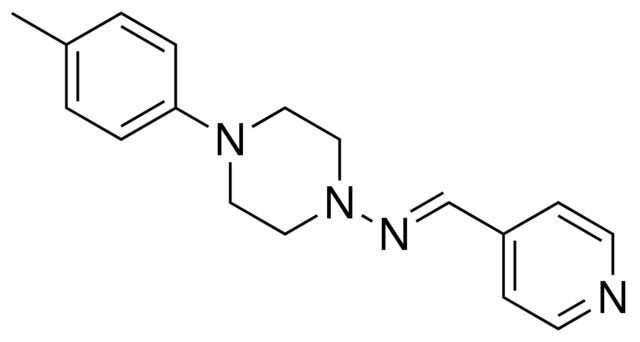 PYRIDIN-4-YLMETHYLENE-(4-P-TOLYL-PIPERAZIN-1-YL)-AMINE