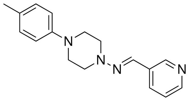 PYRIDIN-3-YLMETHYLENE-(4-P-TOLYL-PIPERAZIN-1-YL)-AMINE