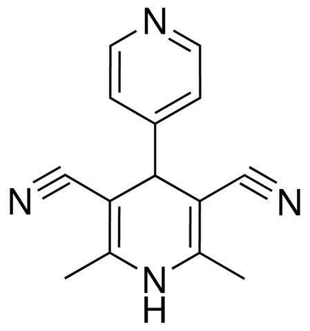 PYRIDIN-4-YL-2,6-DIMETHYL-1,4-DIHYDROPYRIDINE-3,5-DICARBONITRILE