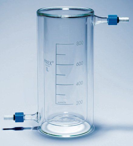 Quickfit<sup>®</sup> Pyrex<sup>®</sup> jacketed beakers