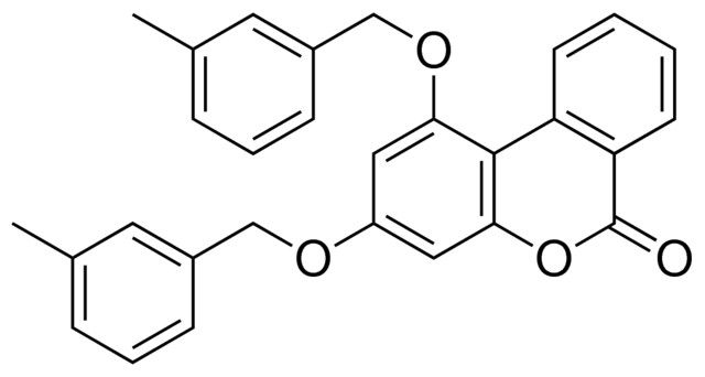 1,3-BIS-(3-METHYL-BENZYLOXY)-BENZO(C)CHROMEN-6-ONE