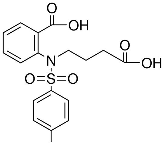 2-((3-CARBOXY-PROPYL)-(TOLUENE-4-SULFONYL)-AMINO)-BENZOIC ACID