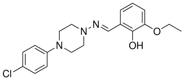 2-((4-(4-CHLORO-PHENYL)-PIPERAZIN-1-YLIMINO)-METHYL)-6-ETHOXY-PHENOL