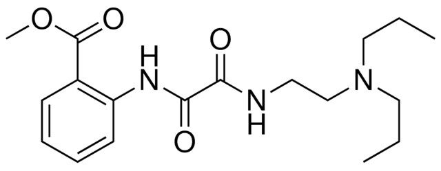 2-((2-DIPROPYLAMINO-ETHYLAMINOOXALYL)-AMINO)-BENZOIC ACID METHYL ESTER