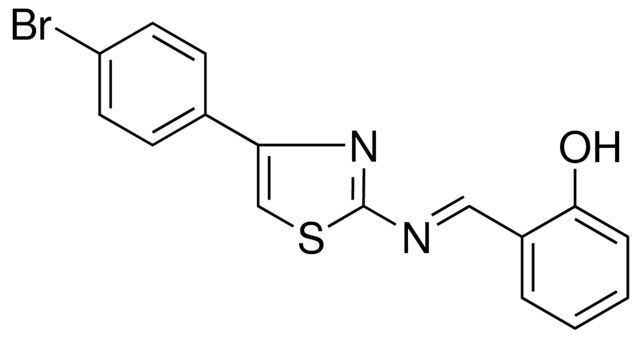 2-((4-(4-BROMO-PHENYL)-THIAZOL-2-YLIMINO)-METHYL)-PHENOL