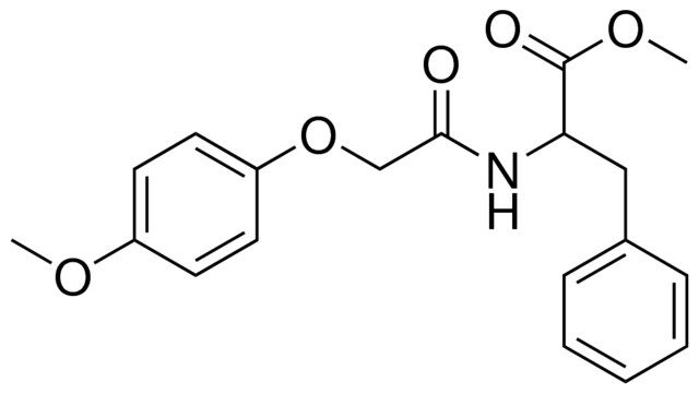 2-[2-(4-METHOXY-PHENOXY)-ACETYLAMINO]-3-PHENYL-PROPIONIC ACID METHYL ESTER