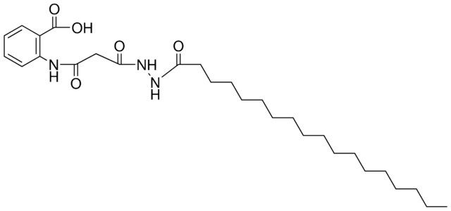 2-(3-(N'-OCTADECANOYL-HYDRAZINO)-3-OXO-PROPIONYLAMINO)-BENZOIC ACID