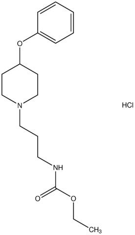 ethyl 3-(4-phenoxy-1-piperidinyl)propylcarbamate hydrochloride