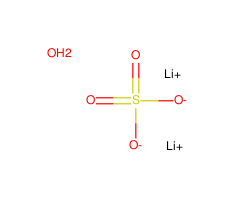 Lithium sulfate monohydrate